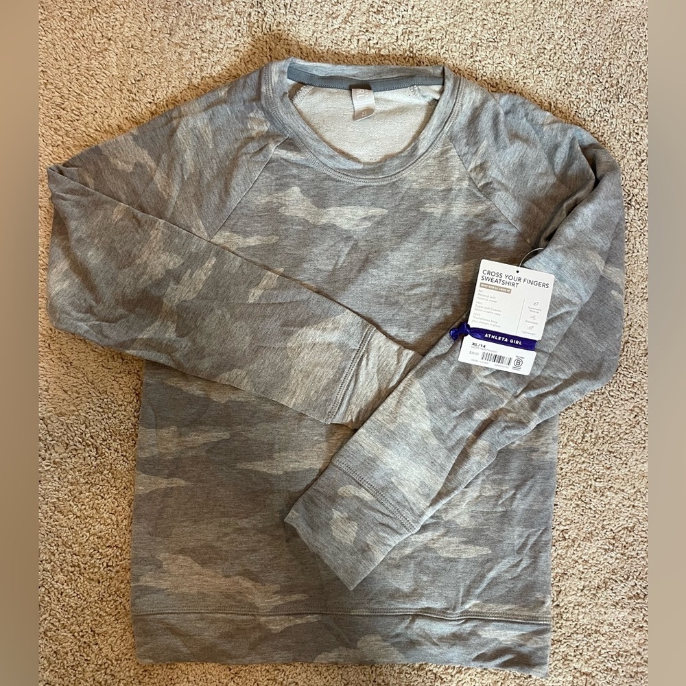 Athleta Girl sweatshirt SUPER soft!  XL/14